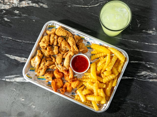Catfish Nuggets & 5 Shrimp (LS).