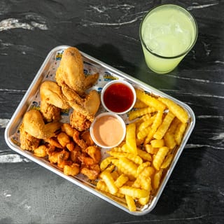 Combo #9: (3 Tenders & 10pc Shrimp or 3 Wings or Leg n' Thigh)