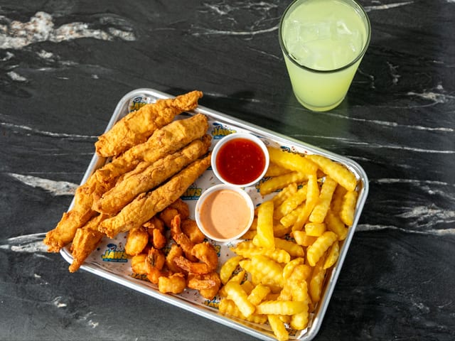 6 Fingers & 10 Shrimp.