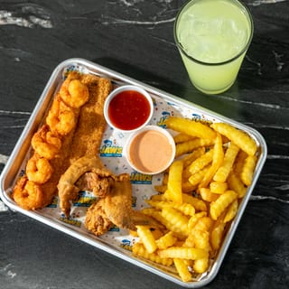 1 Fish & 5 Shrimp & 2 Wings