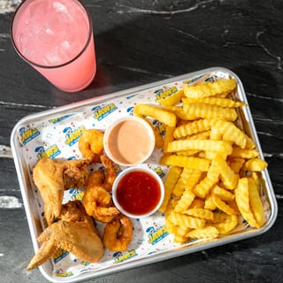 Combo #3: (5 Shrimp & 2 Wings or Leg n' Thigh)