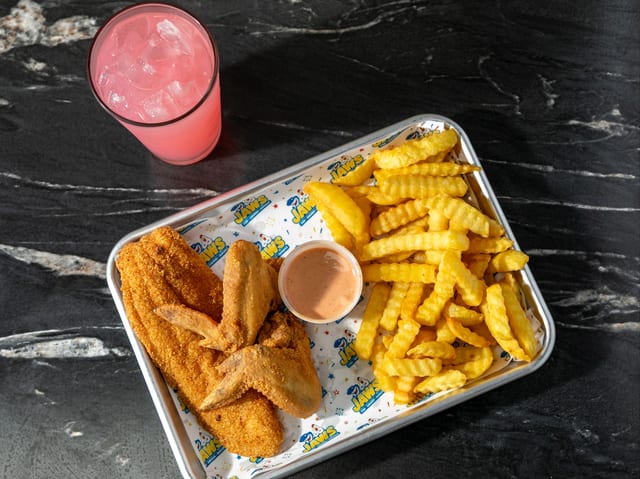 Combo #2: (1 Fish & 2 Wings or Leg N' Thigh)