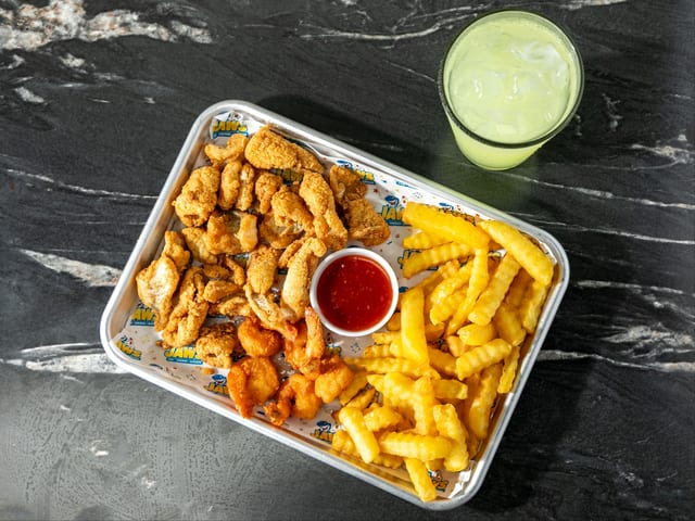 1/2LB Catfish Nuggets & 5 Shrimp (LS).