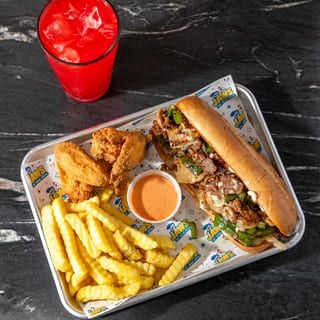 Chicken Philly & 2pc Wings (LS)