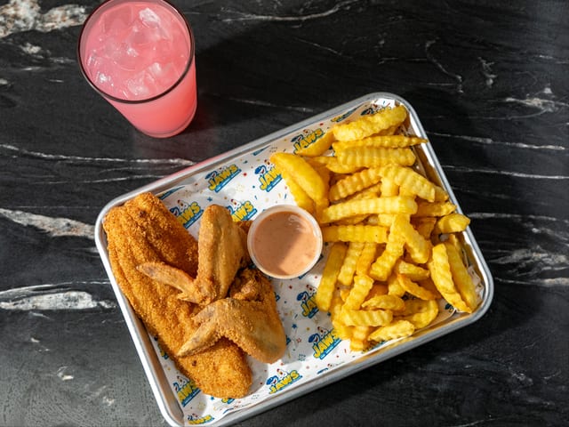 1 Fish & 2 Wings.