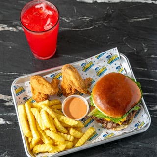 Special - Double Classic Smash Burger & 2 Wings
