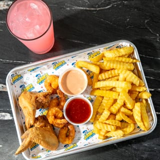 5 Shrimp & 2 Wings
