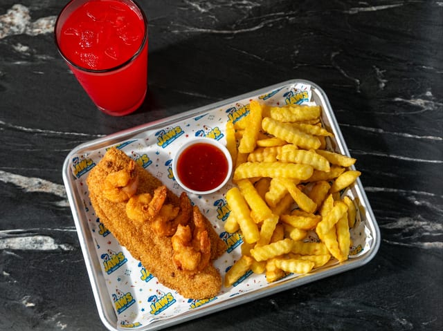 1 Fish & 5 Shrimp.